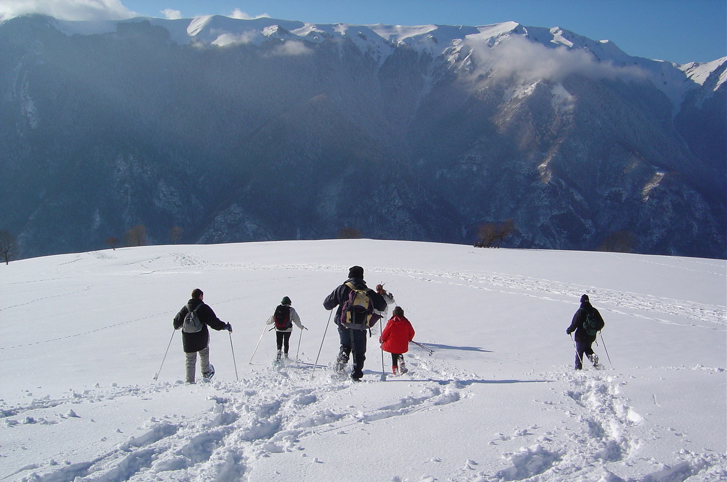 Randonnée raquette à Luchon